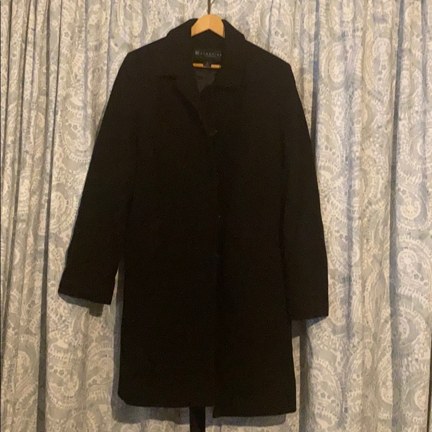 Button Down Wool Coat